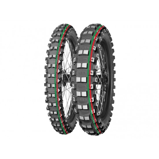 Pneu Mitas Terra Force-Mx 80/100-12 50m Red/Green Pneu Mitas Terra Force-Mx 80/100-12 50m Red/Green