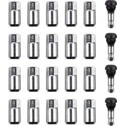 Kit Porcas Moose Racing M12x1.5 Conicas Jante Atv / Utv (20 Unid)