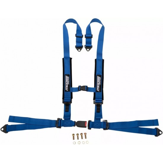 Cintos de Segurança Competição Moose Racing Blue Cintos de Segurança Competição Moose Racing Blue