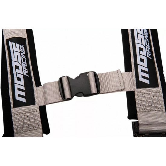 Cintos de Segurança Competição Moose Racing Gray