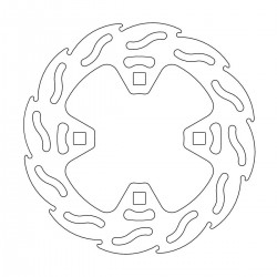 Disco Travao Tras Moto-master Ktm Xc / Sx