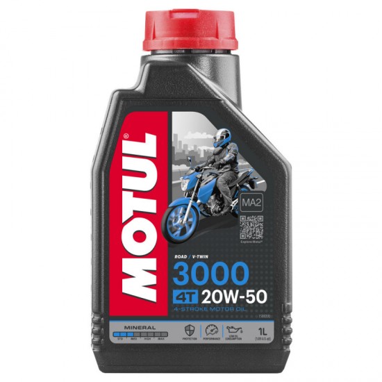 Óleo de Motor 4T Motul Mineral 3000 20w50