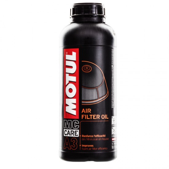 Óleo Lubrificante Filtro Ar Motul A3 Óleo Lubrificante Filtro Ar Motul A3