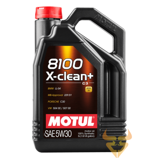 Óleo de Motor Motul 8100 X-CLEAN + C3 5W30