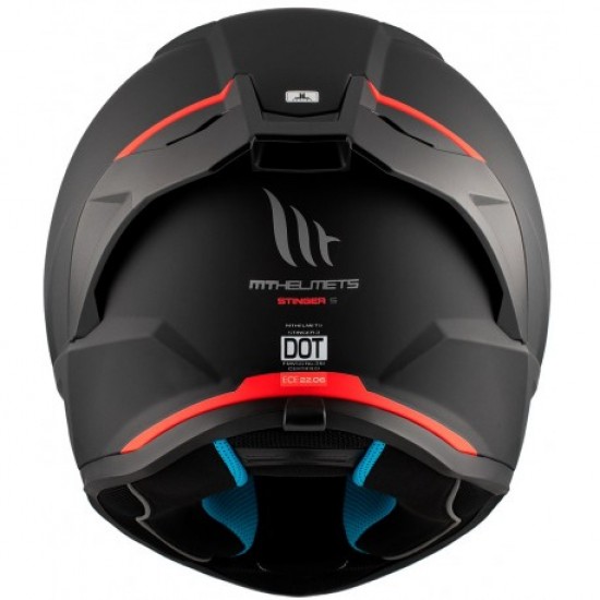 Capacete MT Stinger 2 Solid Mate Black