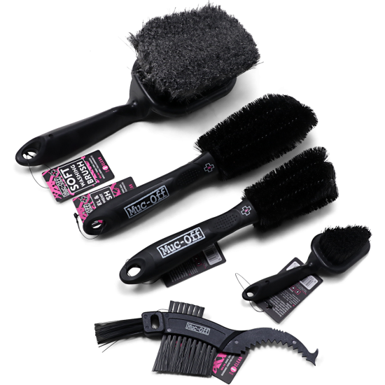 Kit Escovas Limpeza Premium Brush Muc-off