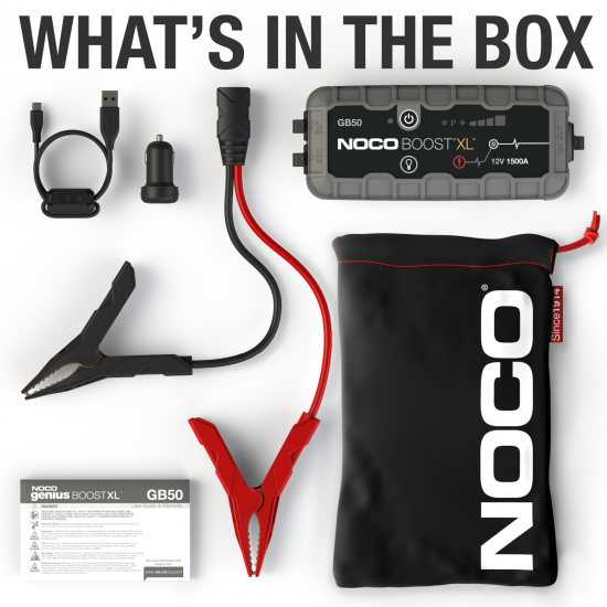 Booster Noco Xl Gb50 1500a Lithium 12v