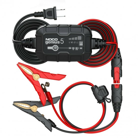 Carregador Baterias Noco Genius 5 6v 12v 5amp Carregador Baterias Noco Genius 5 6v 12v 5amp