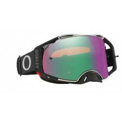 Óculos Airbrake MX Goggle Tuff Blocks Black Gunmetal Prizm MX Jade Lens