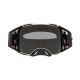 Óculos Airbrake MX Goggle Tuff Blocks Black Gunmetal Dark Grey