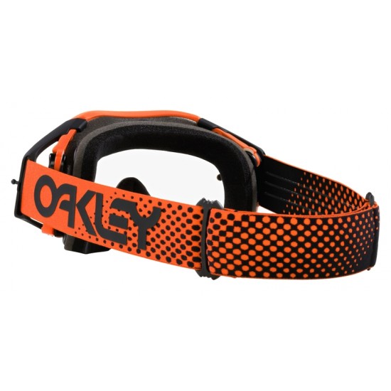 Óculos Oakley Airbrake MX - Lente transparente Moto Orange B1B