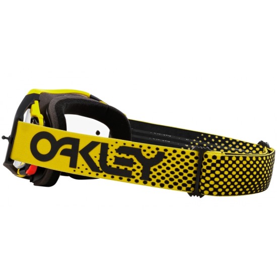 Óculos Oakley Airbrake MX - Lente transparente Moto Yellow B1B