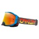 Óculos Oakley Airbrake Crackle Fire MX Blue Iridium