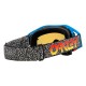 Óculos Oakley Airbrake Crackle Fire MX Blue Iridium