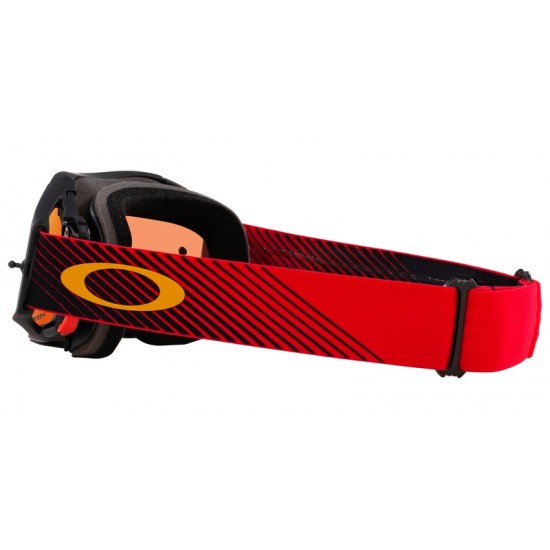 Óculos Oakley Airbrake MX - Lente Red Flow Prizm MX Torch