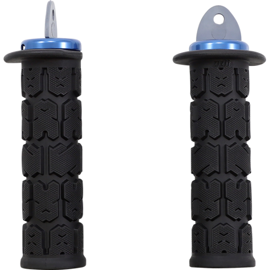 Punhos Atv Odi Lock On Rogue V2.1 Black / Blue