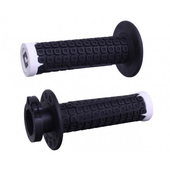 Punhos Odi Lock On Nomad D3O® Mx White / Silver / Black Punhos Odi Lock On Nomad D3O® Mx White / Silver / Black