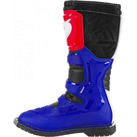 Botas O\'neal Rider Pro Black / White / Red