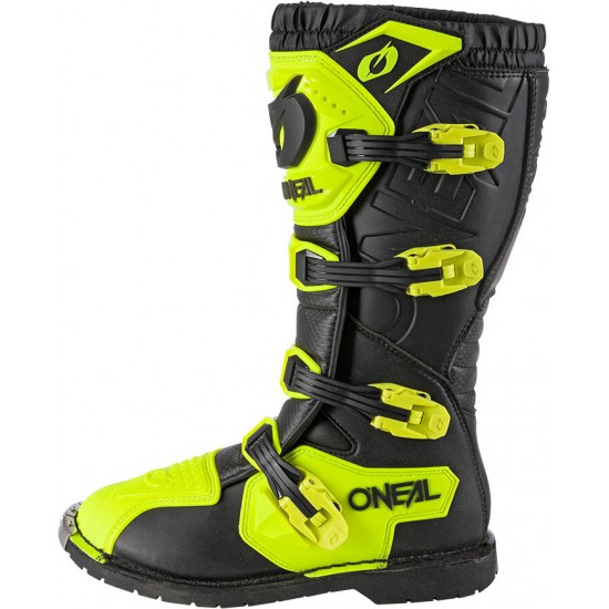 Botas Oneal Rider Pro Neon Yellow