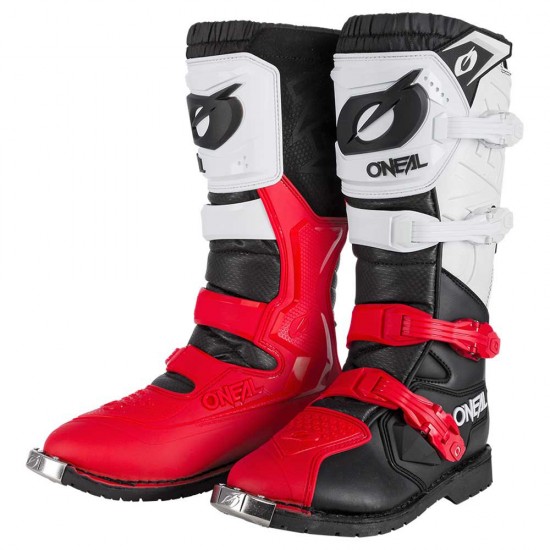 Botas O\'neal Rider Pro Black / White / Red