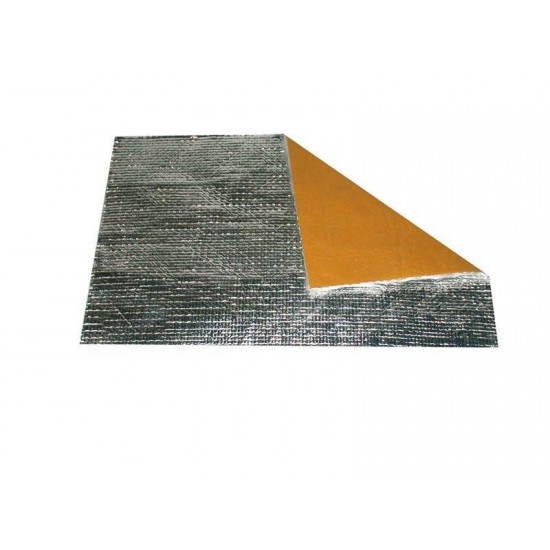 Autocolante Proteção De Calor Escape Em Aluminio 20x30cm