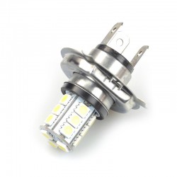 Lâmpada LED H4 18 leds 12V