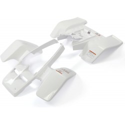 Guarda Lamas / Plastico Frontal e Traseiro Branco Yamaha Banshee 350