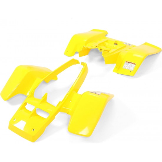 Guarda Lamas / Plástico Frontal e Traseiro Amarelo Yamaha Banshee 350 Guarda Lamas / Plástico Frontal e Traseiro Amarelo Yamaha Banshee 350