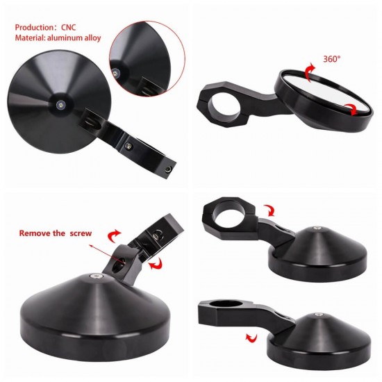 Espelhos Aluminio Onesix4 Redondo / Round 4.7