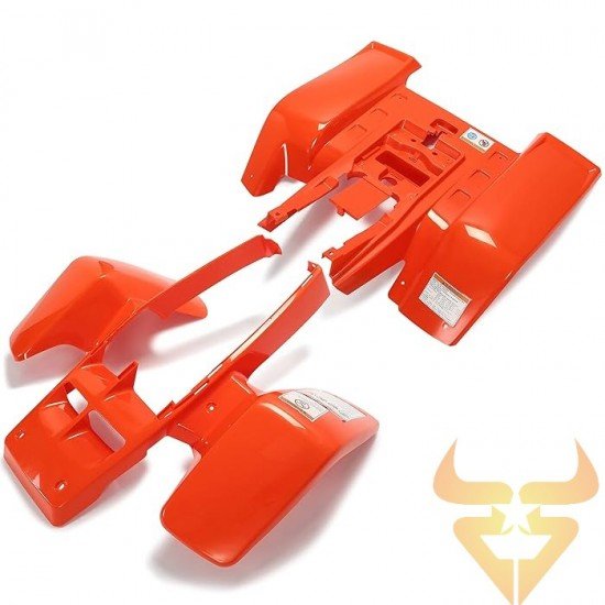 Guarda Lamas / Plástico Frontal e Traseiro Laranja Yamaha Banshee 350 Guarda Lamas / Plástico Frontal e Traseiro Laranja Yamaha Banshee 350