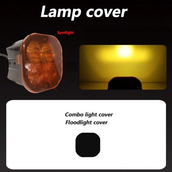 Farol LED Light Pod Yellow ( Par )