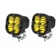 Farol LED Light Pod Yellow ( Par )