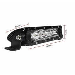 Barra Leds Fox One Black 30w