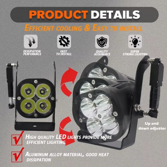 Farol Led Race Edition Directional 3.5 White