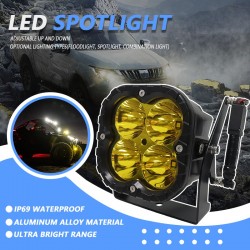 Farol Led Race Edition Directional 5 Yellow