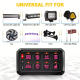 Switch Panel / Painel de Interruptores LED RGB 8 Gang / Caminhos