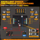 Switch Panel / Painel de Interruptores LED RGB 8 Gang / Caminhos