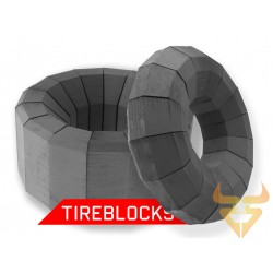 Tire Blocks / Mousse Run Flat Tyre Prevention System Atv / Moto4