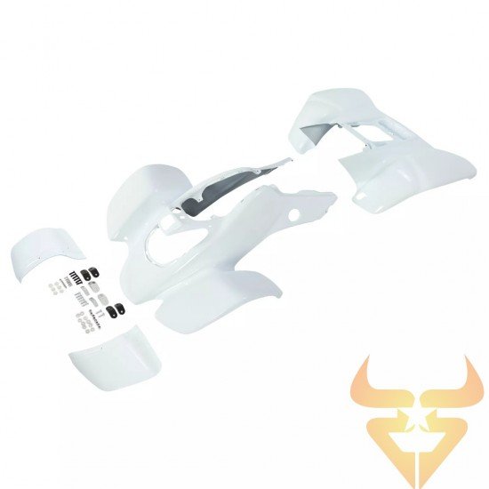 Guarda Lamas / Plástico Frontal e Traseiro Branco Honda Trx 400 Guarda Lamas / Plástico Frontal e Traseiro Branco Honda Trx 400