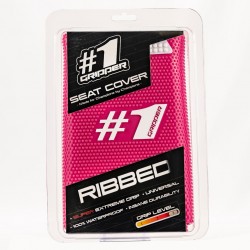 Capa de Banco Onegripper Universal RIBBED Pink / White
