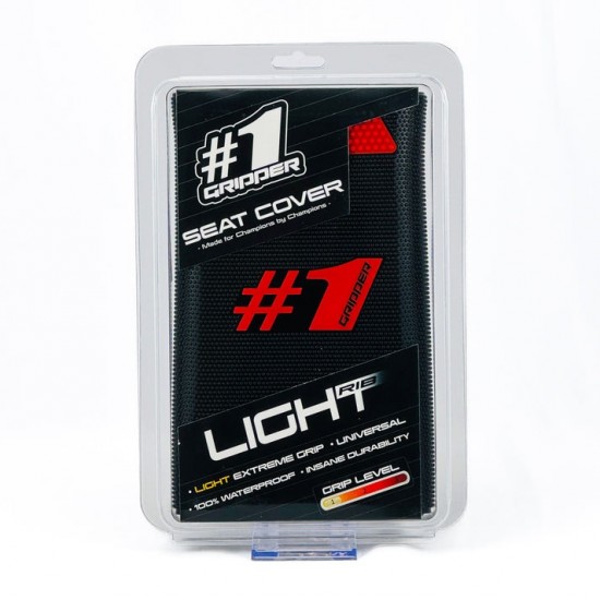 Capa de Banco Onegripper Universal LIGHT RIB Black / Red