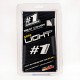 Capa de Banco Onegripper Universal LIGHT RIB MINI Black / White
