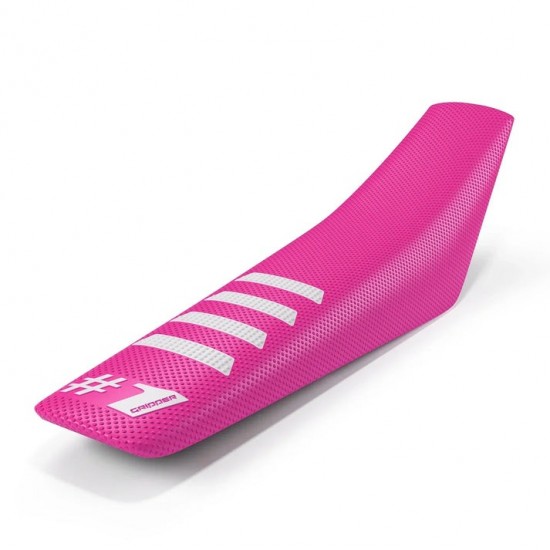 Capa de Banco Onegripper Universal RIBBED Pink / White