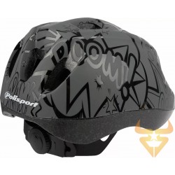 Capacete Criança Polisport Ballons Black / Gray / Matte Gloss