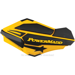 Proteçoes Maos Powermadd Sentinel Black / Yellow