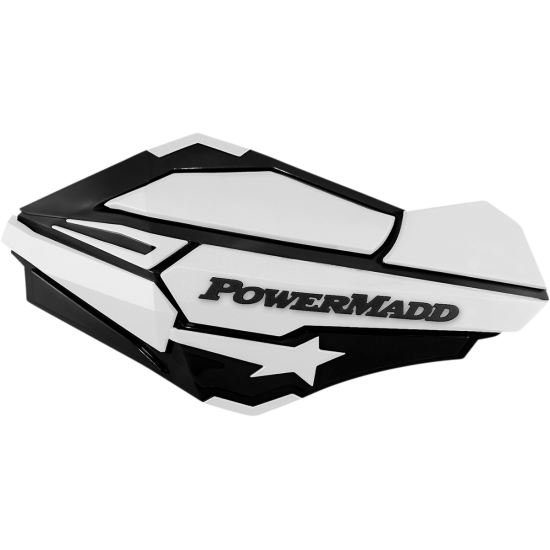 Proteçoes Maos Powermadd Sentinel White / Black