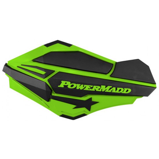 Proteçoes Maos Powermadd Sentinel Green / Black