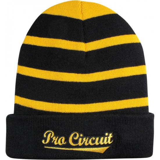 Gorro Pro Circuit Stinger Black / Yellow