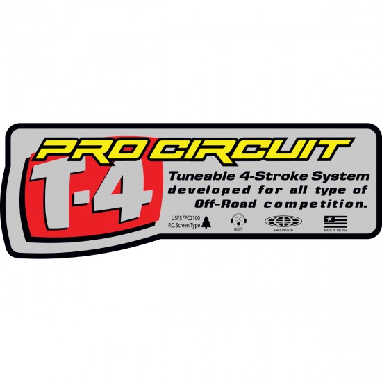 Autocolante Escape Pro Circuit T-4