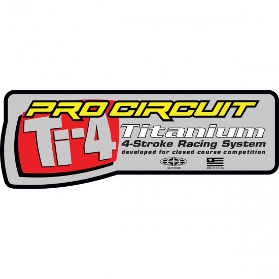 Autocolante Escape Pro Circuit Ti-4